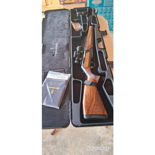 Carabine semi automatique browning bar zenith wood Calibre 9 3x62