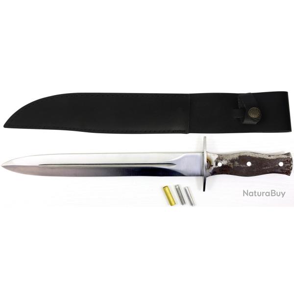 Dague 39 cm sans manche & �tui