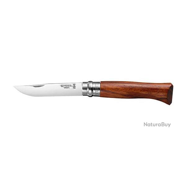 Couteau de poche Opinel Tradition Lx Inox - N�8 / 8,5 cm / Padouk