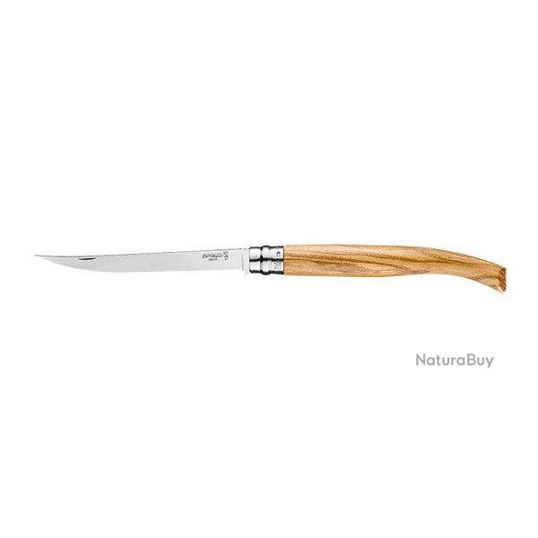 Couteau Effil� Opinel Inox - Olivier / N�15