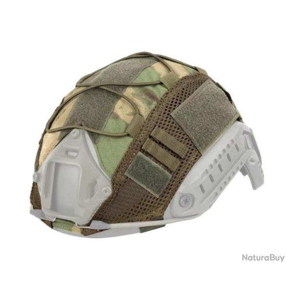 Couvre Casque Tactique pour Casque FAST - Protection et Confort Suppl�mentaire vert camouflage