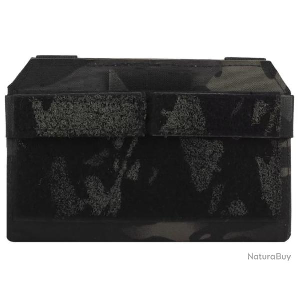 Pochette Tactique pour T�l�phone MOLLE - Utilitaire Ext�rieur et Chasse Noir camouflage