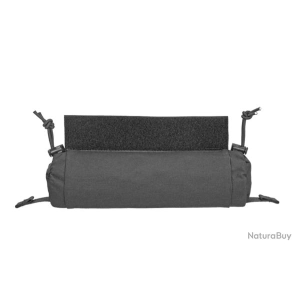 Pochette Tactique de Premiers Secours IFAK - Tissu Cordura 500D, Fixation � Crochet et Boucle Noir