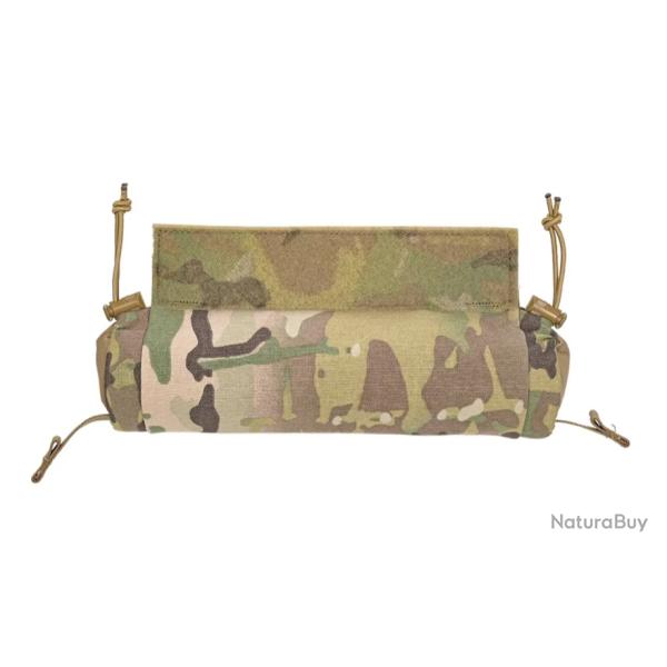 Pochette Tactique de Premiers Secours IFAK - Tissu Cordura 500D, Fixation � Crochet et Boucle Camouf