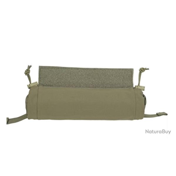 Pochette Tactique de Premiers Secours IFAK - Tissu Cordura 500D, Fixation � Crochet et Boucle Vert