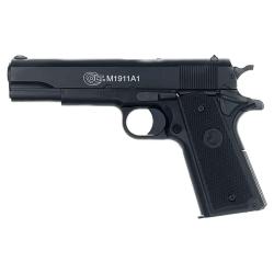 R&eacute;plique airsoft Colt M1911-A1 HPA 180116 M&eacute;tal Noir (Cybergun)