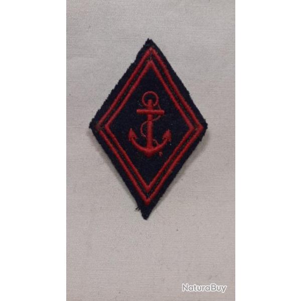 Insigne de bras losange arm�e Marine