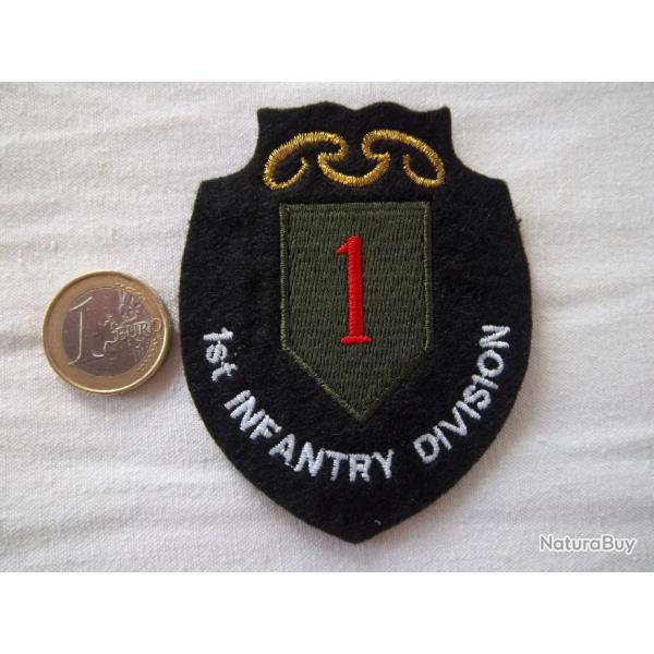 �cusson militaire 1�re division d'infanterie US Army insigne tissu