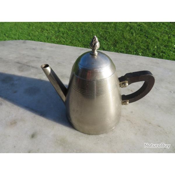 VINTAGE - Ancienne th�i�re en m�tal argent� - FRANCE (Vers 1920)