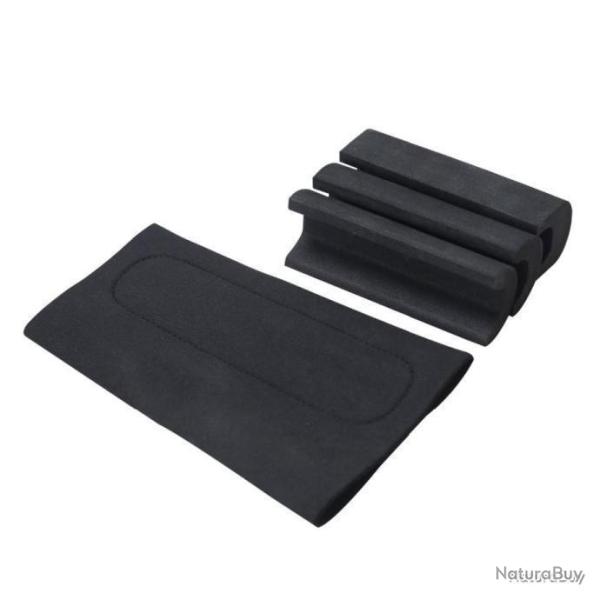 BUSC DE CROSSE EN N�OPR�NE AVEC 3 REPOSE JOUE - NOIR - TOURBON - LIVRAISON GRATUITE