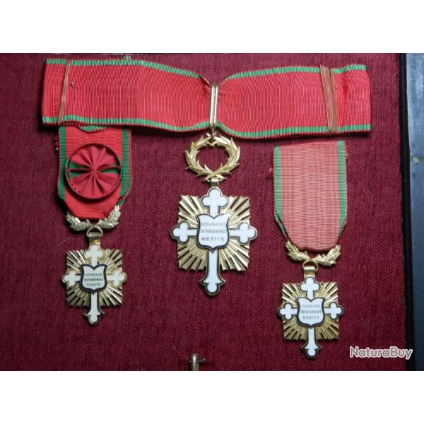 France, Courage, D�vouement, M�rite, Arts, Lettres, Sciences, Sport