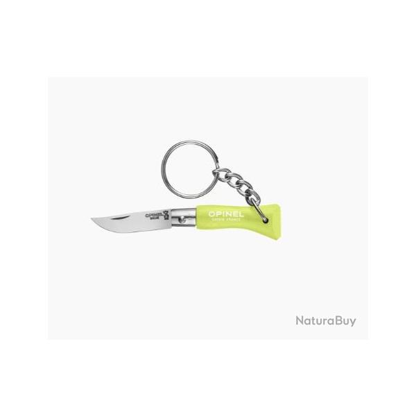 COUTEAU PLIANT OPINEL N�2 PORTE CL�S anis