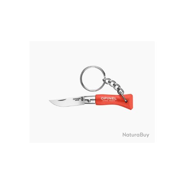 COUTEAU PLIANT OPINEL N�2 PORTE CL�S Orange