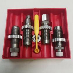 Outil de rechargement LEE DELUXE PISTOL DIES SET - 4 OUTILS CARBURE - 9mm LUGER