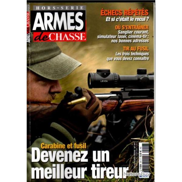 armes de chasse hors-s�rie 9, devenez un meilleur tireur , au fusil , � la carabine .2016