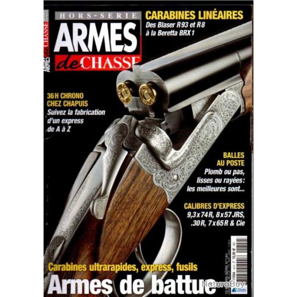armes de chasse hors-s�rie 14 armes de battue, carabines lin�aires, 36h chrono chez chapuis 2021