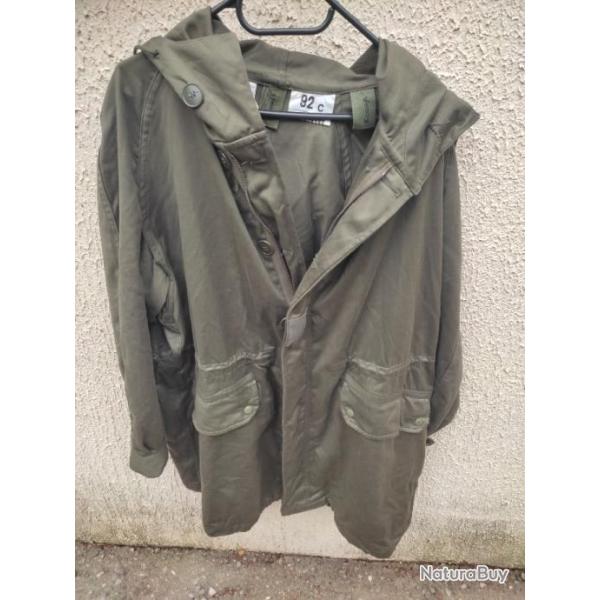 Parka ancien mod�le arm�e fran�aise sans doublure