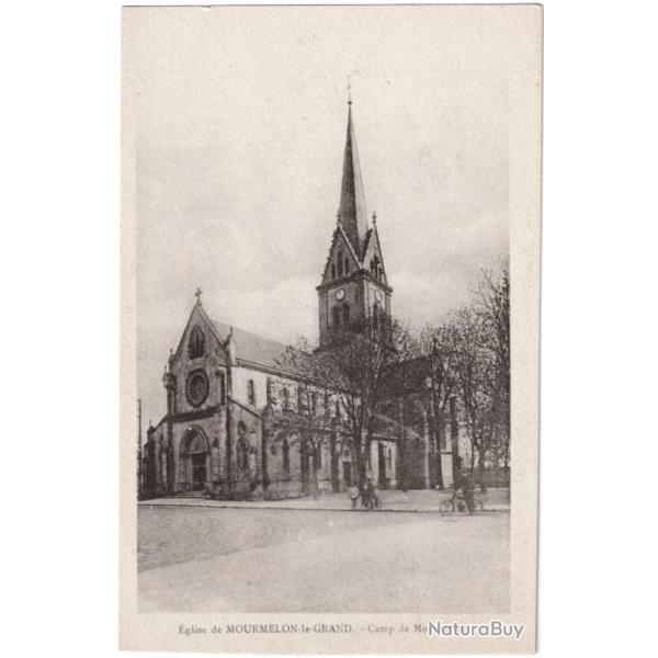 CPA MILITARIA  -  CAMP DE MOURMELON  -  �GLISE DE MOURMELON-LE-GRAND