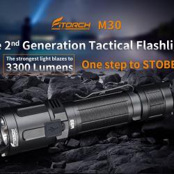 Lampe de poche M30 - 3300 lumens