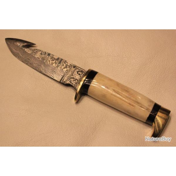 COUTEAU DE CHASSE DAMAS (Permet le d�pe�age) 2
