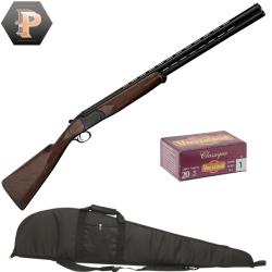 Pack Chasseur ! Fusil Yildiz Superpos&eacute; cal. 20/76 + mun + fourreau