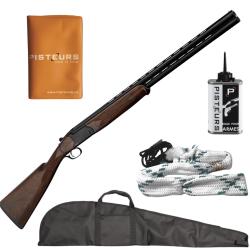 Pack Chasseur ! Fusil Yildiz Superpos&eacute; cal. 20/76 + fourreau + nettoyage + porte p