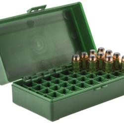 Bo&icirc;te de rangement 50 munitions cal. 44 Magnum