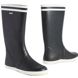 Aigle Bottes Homme Goeland 2 Marine Blanc Bicolore