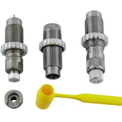 Jeux de 3 outils acier pour armes d'&eacute;paule - Lee Precision .338 Win Mag