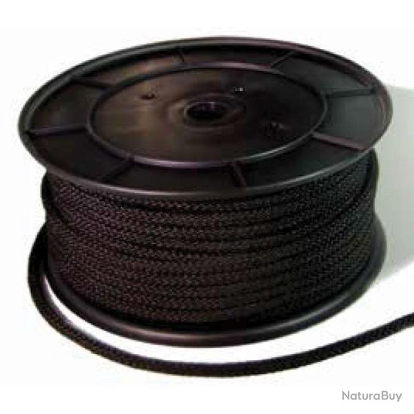 Drisse Noire �10Mm En 50M