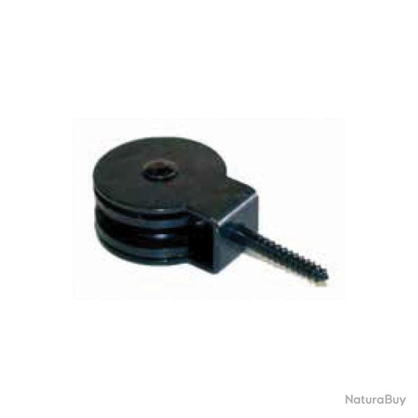 Poulie Tirefond Plastique �30Mm