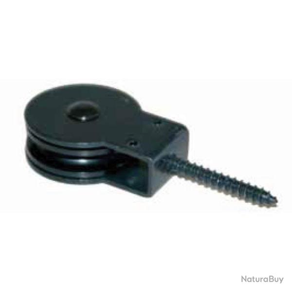 Poulie Tirefond Plastique �40Mm