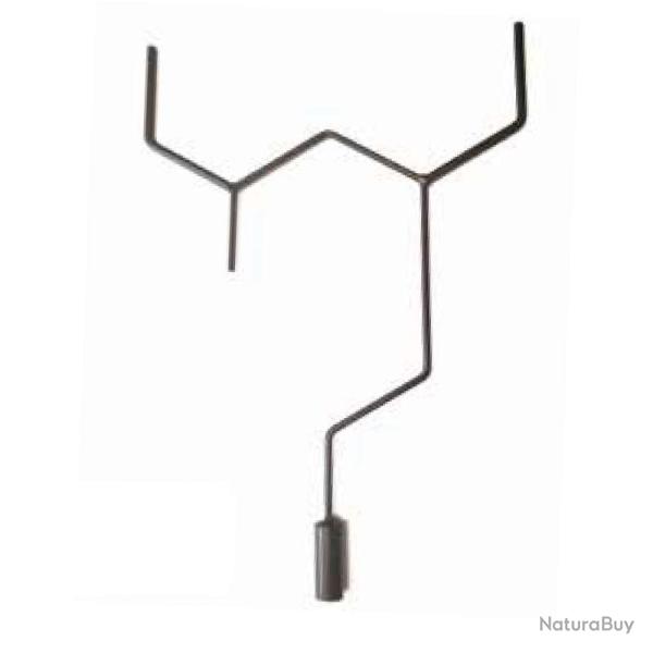 Crochet double pour forme de pigeon