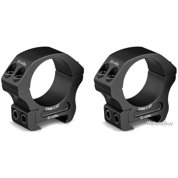 Colliers pour lunette Vortex Pro Series 30 mm - Bas - Weaver