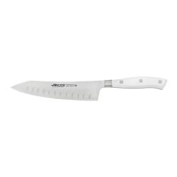 Couteaux de d&eacute;coupe Arcos Rocking Santoku - Riviera Blanc 18 cm