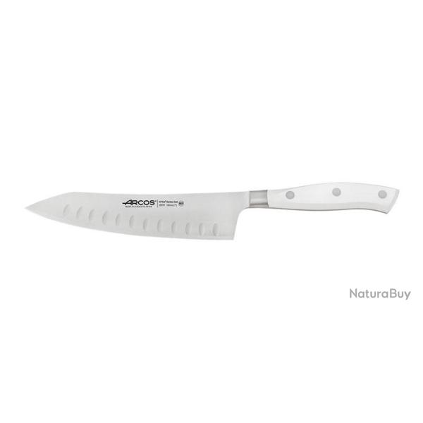 Couteaux de d�coupe Arcos Rocking Santoku - Riviera Blanc 18 cm
