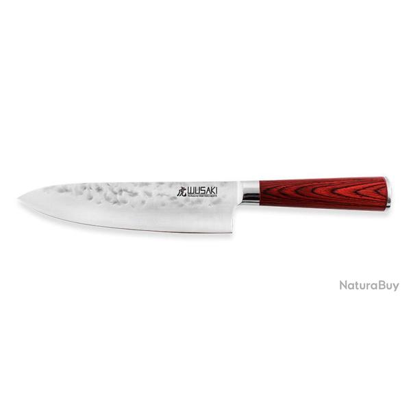 Wusaki Pakka - Couteau Chef 20 cm