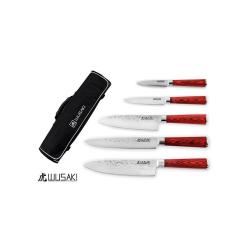 Wusaki Pakka � Trousse 5 couteaux Pakka 0 cm