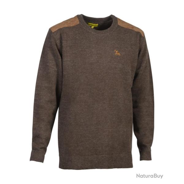 Pull Fox col-rond Pro Hunt S Marron