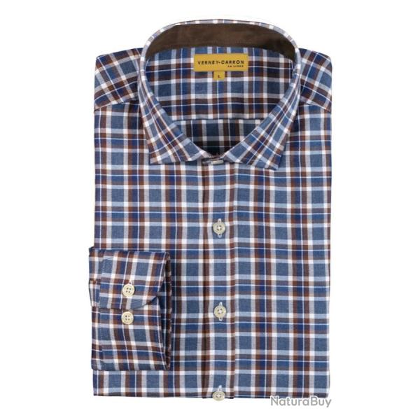Chemise Cheverny Pro Hunt KAKI BLEU
