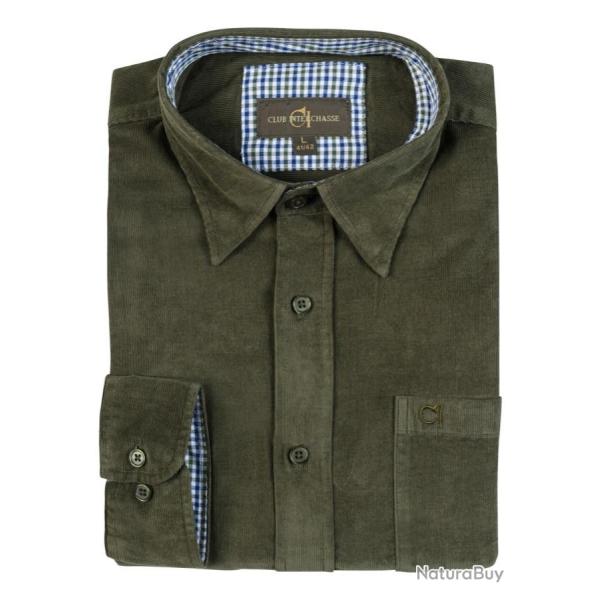 Chemise olive Club Interchasse