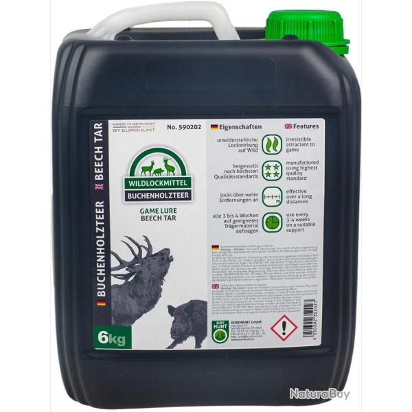 Goudron d'h�tre - 6 kg Bidon (5 Litres)