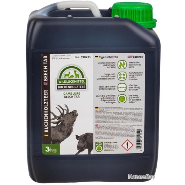 Goudron d'h�tre - 3 kg Bidon (2,5 Litres)
