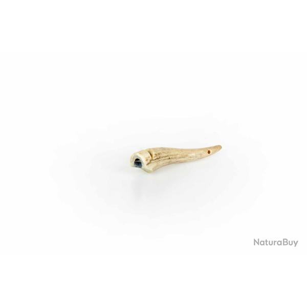 Sifflets pour chiens en corne de cerf - env. 8 - 11 cm