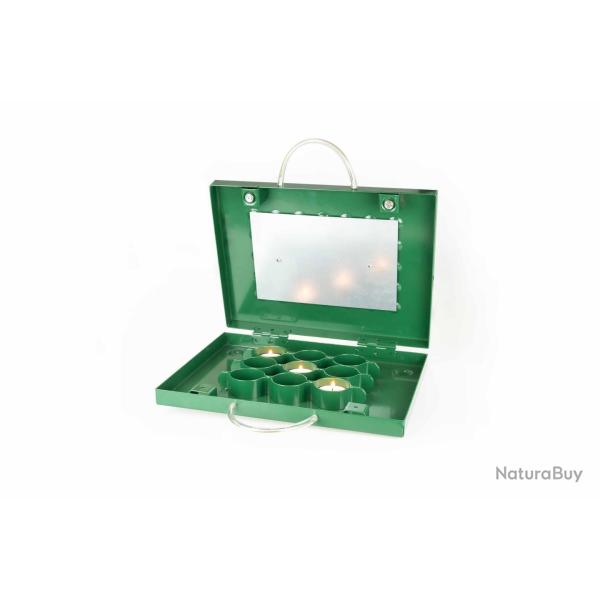 Chauffage d'Aff�t + 100 Bougies Chauffe Plat - Vert