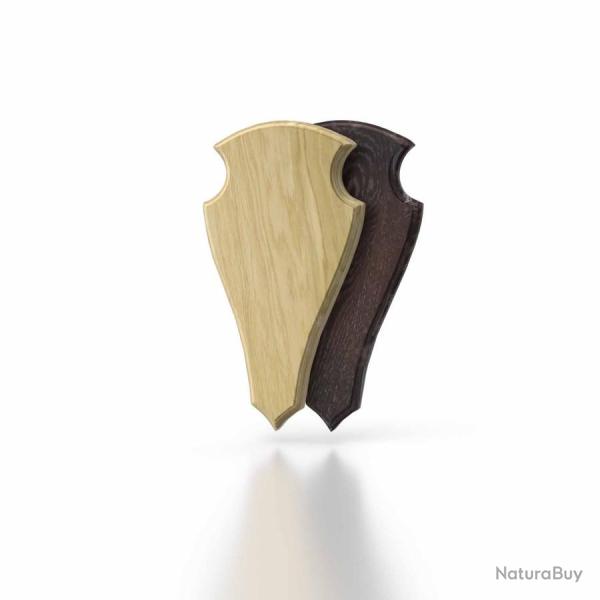 Plaque de Cerf Ch�ne 2 - 45 x 24 cm Fonc�