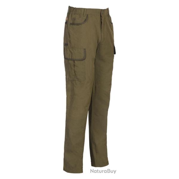 Pantalon de chasse Hyperstretch Savane Percussion Kaki 38