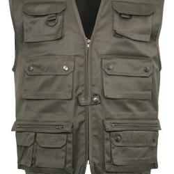 Gilet reporter uni MARINE 4XL