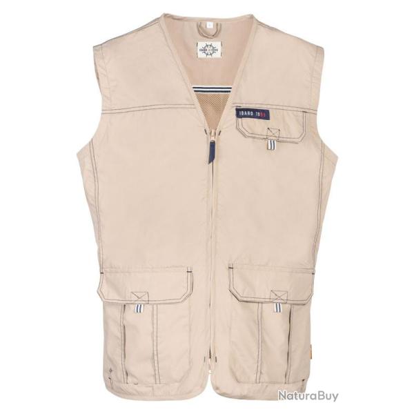 Gilet plaisance Beige