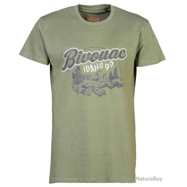 T shirt bivouac Rouge